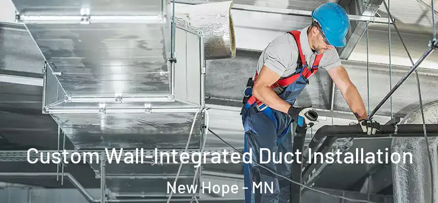  Custom Wall-Integrated Duct Installation New Hope - MN